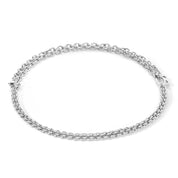 Coeur De Lion | Steel Mesh Chain Necklace