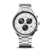 Bering |  Titanium Collection 43mm Chronograph Bracelet Watch