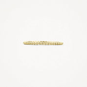 Blush Gold | 14K Yellow Gold Dotted Ring