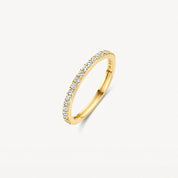 Blush Gold | 14K Yellow Gold Full Eternity Ring