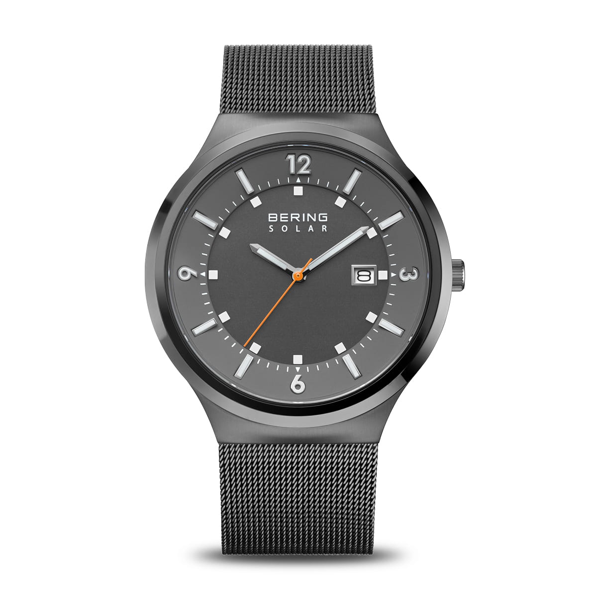 Bering | Dark Grey Solar Powered Watch