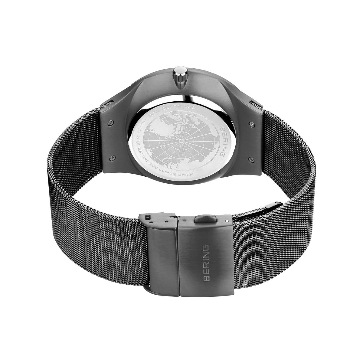 Bering | Dark Grey Solar Powered Watch