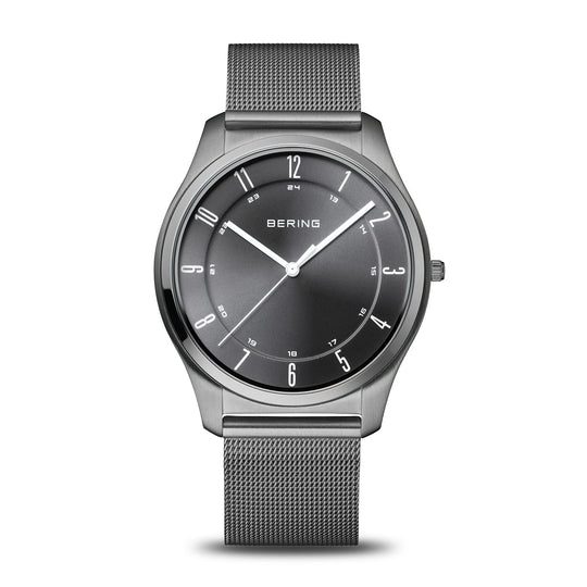 Bering | Ultra Slim Brushed Grey 46mm Watch