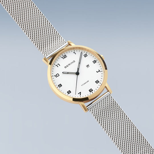 Bering | Titanium two tone 34mm Watch