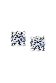 Bonnie | 9ct White Gold 1ct tw Lab Grown Diamond Earrings-2