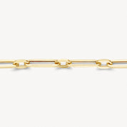 Blush Gold | 14K Yellow Gold Link Bracelet