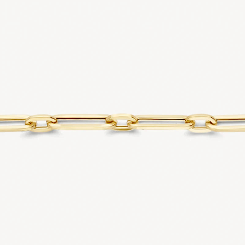 Blush Gold | 14K Yellow Gold Link Bracelet