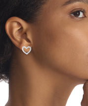 Calvin Klein | Stainless Steel Heart Stud Earrings