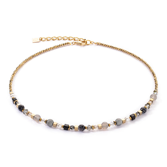 Coeur De Lion | Festive Spheres Necklace In Gold