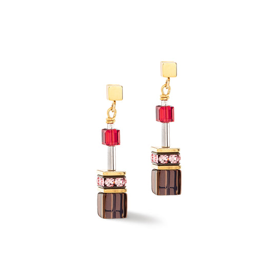 Coeur De Lion | GeoCUBE Iconic Precious Earrings in Energy