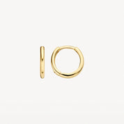 Blush Gold | 14K 11mm Hoop Earrings