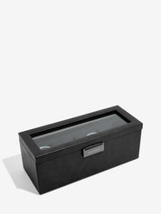 Stackers | 4 piece Watch Box - Black