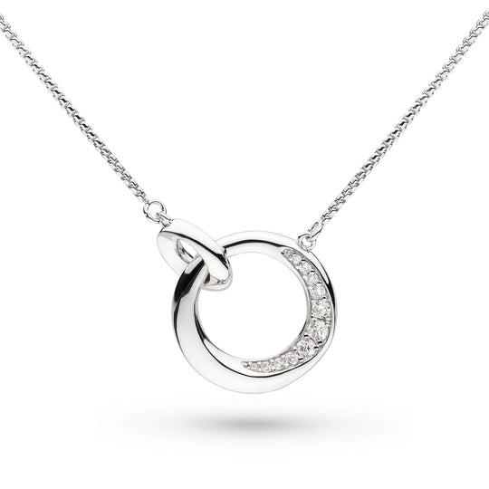 Kit Heath | Bevel Cirque Link Pave Necklace