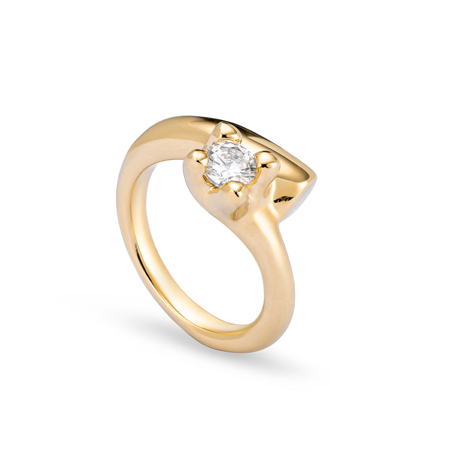 UNO De 50 | Divine Gold Plated Ring