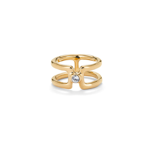 UNO de 50 | Double Band Ring