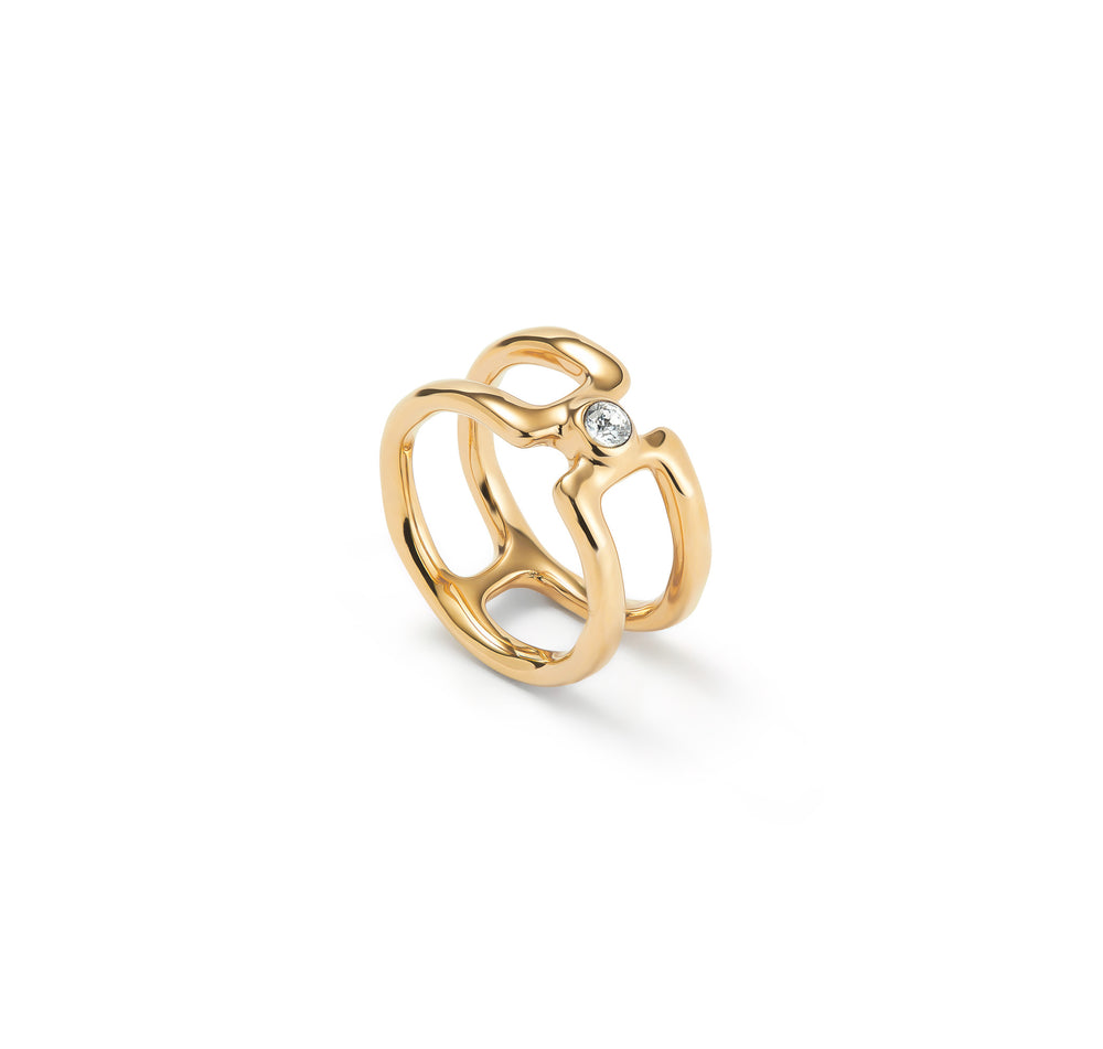 UNO de 50 | Double Band Ring