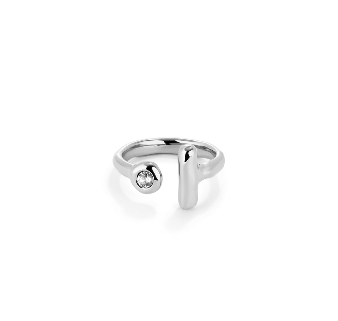 UNO de 50 | Open Band Topaz Ring