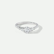 Alissa | 9ct White Gold 0.75ct tw Lab Grown Diamond Engagement Ring-0