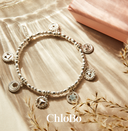 ChloBo |  Positive Vibes Sterling Silver Bracelet