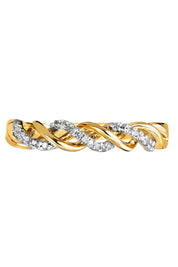 9ct Yellow Gold Diamond Eternity Ring-1