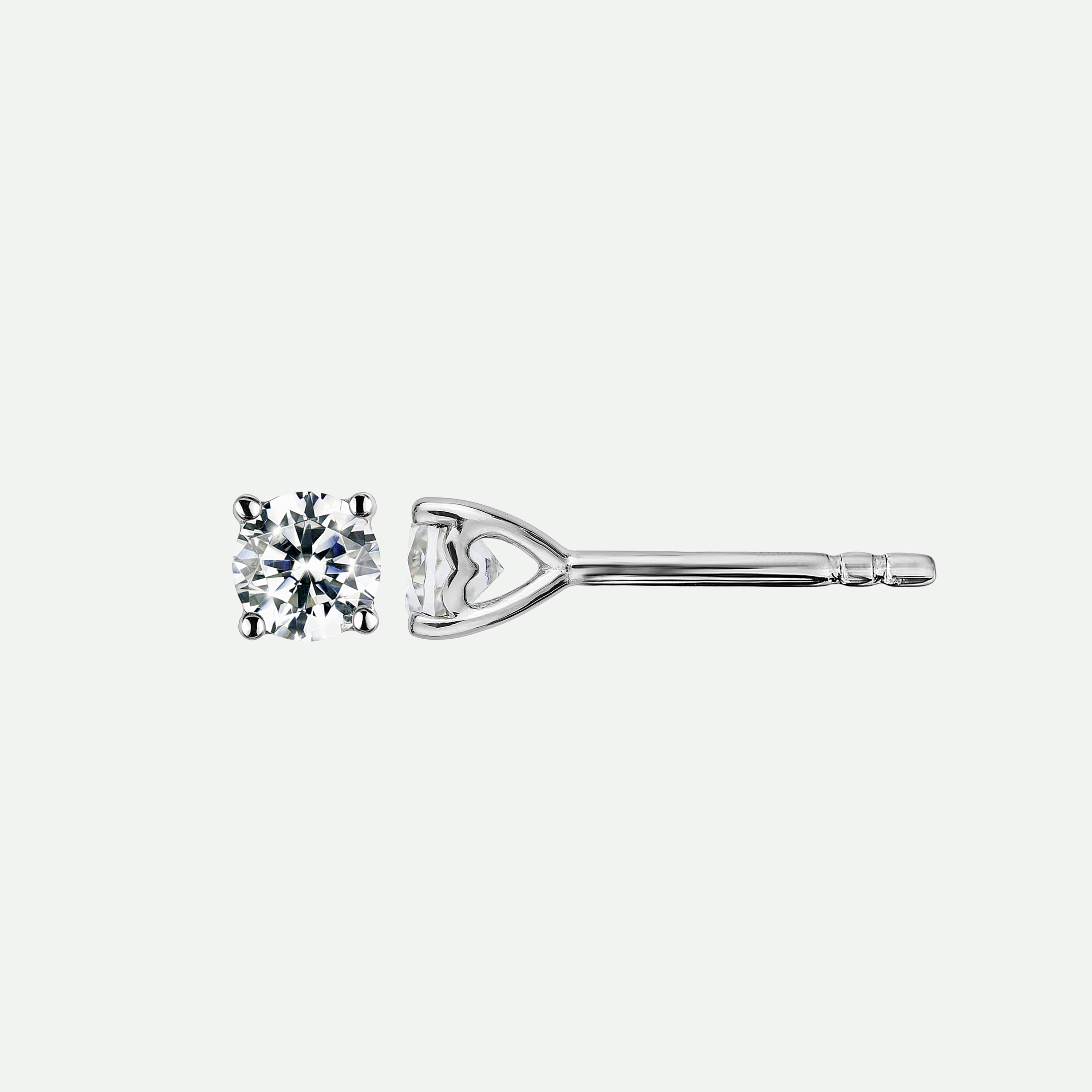 Bonnie | 9ct White Gold 0.50ct tw Lab Grown Diamond Earrings-0