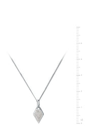 Sterling Silver Crystal & MOP Pendant-2