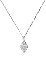 Sterling Silver Crystal & MOP Pendant-0