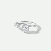 Camille | 9ct White Gold 0.50ct tw Lab Grown Diamond Engagement Ring-0