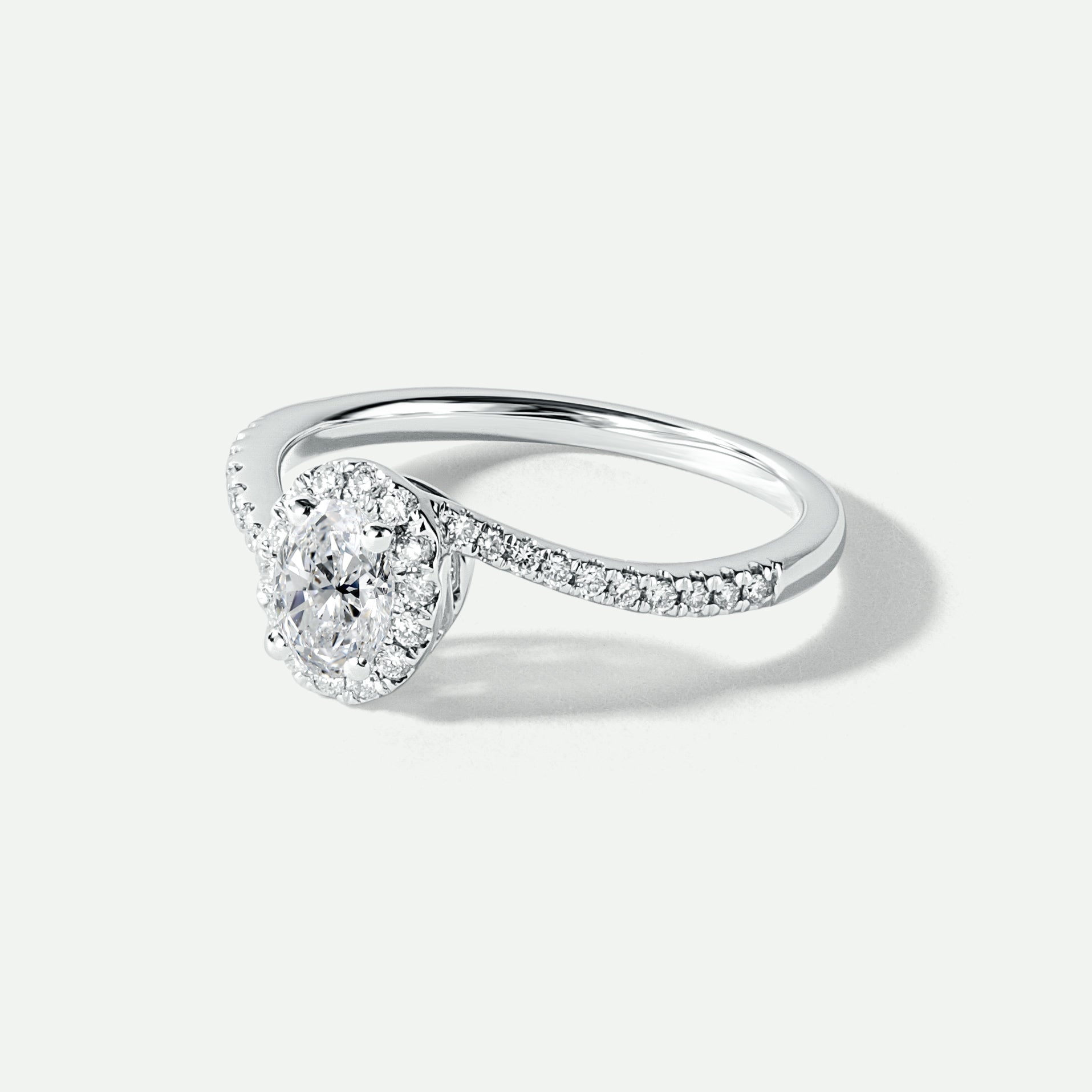 Camille | 9ct White Gold 0.50ct tw Lab Grown Diamond Engagement Ring-2