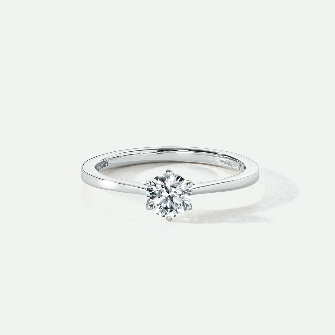 Charlotte | 9ct White Gold 0.50ct Lab Grown Diamond Ring-0