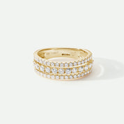 Colette | 9ct Yellow Gold 1ct tw Lab Grown Diamond Ring-0