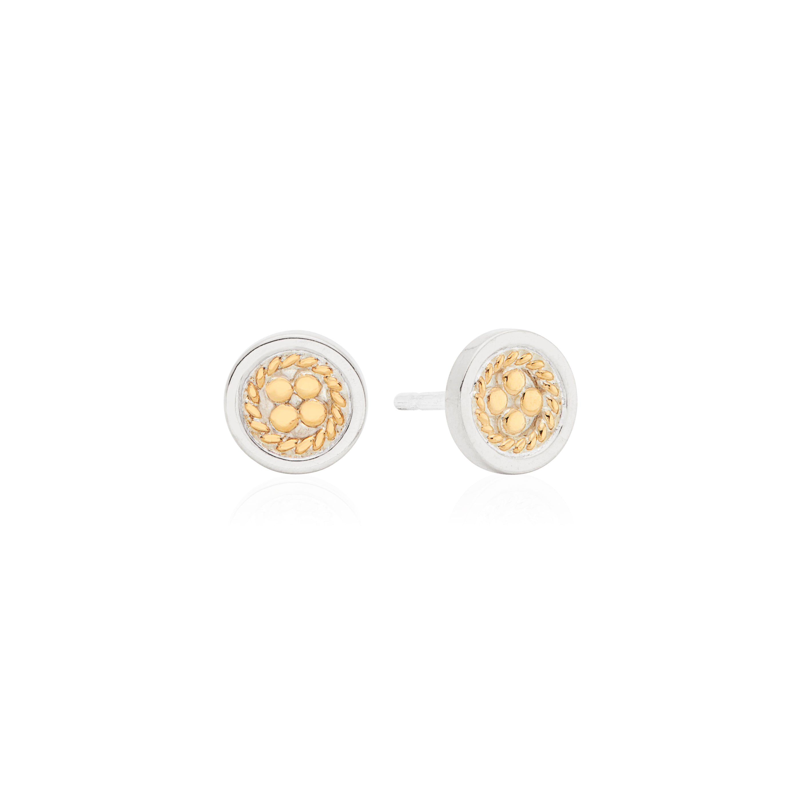 Anna Beck | Classic Smooth Border studs