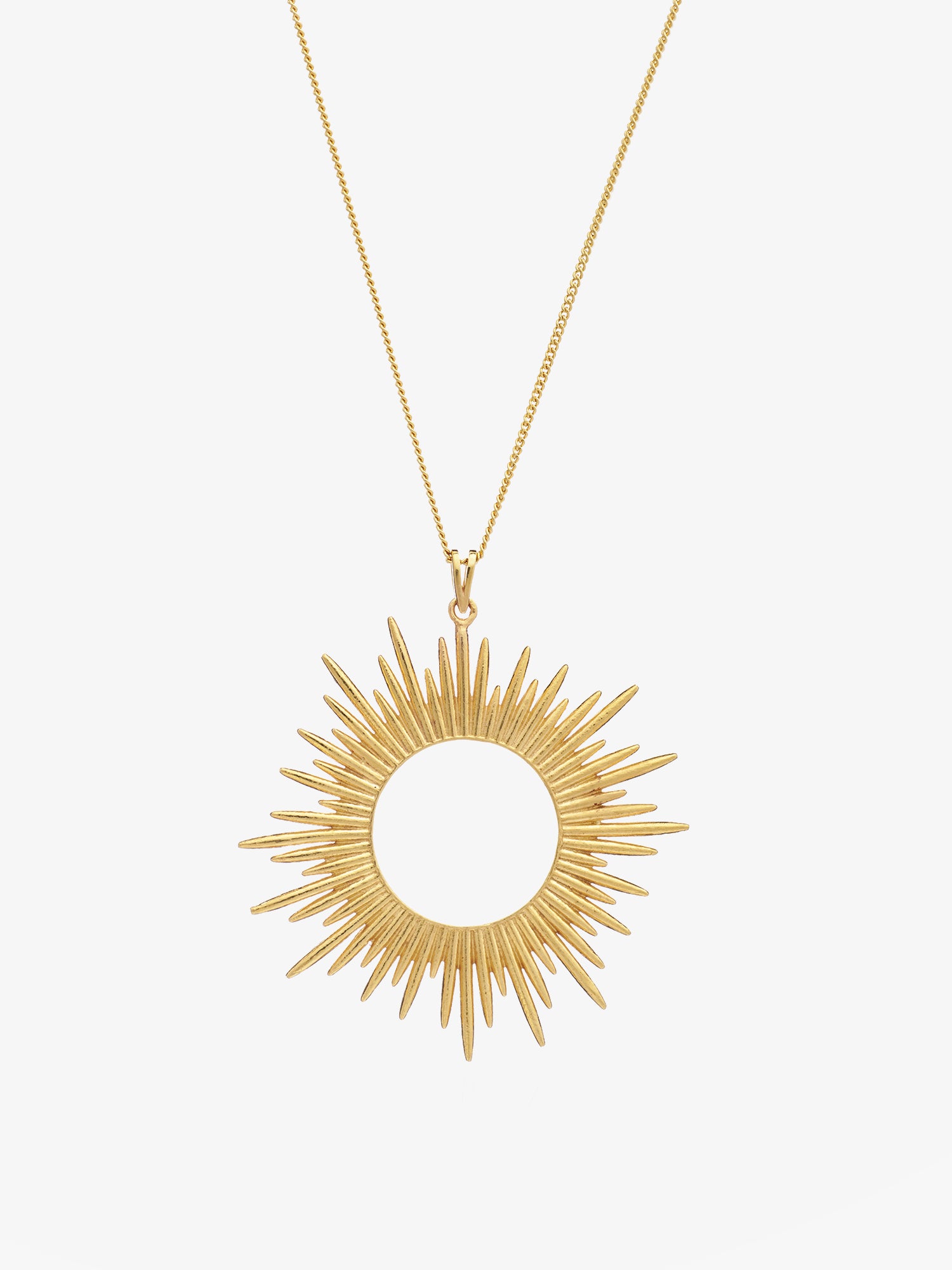 Rachel Jackson | Electric Goddess Statement Sun Necklace