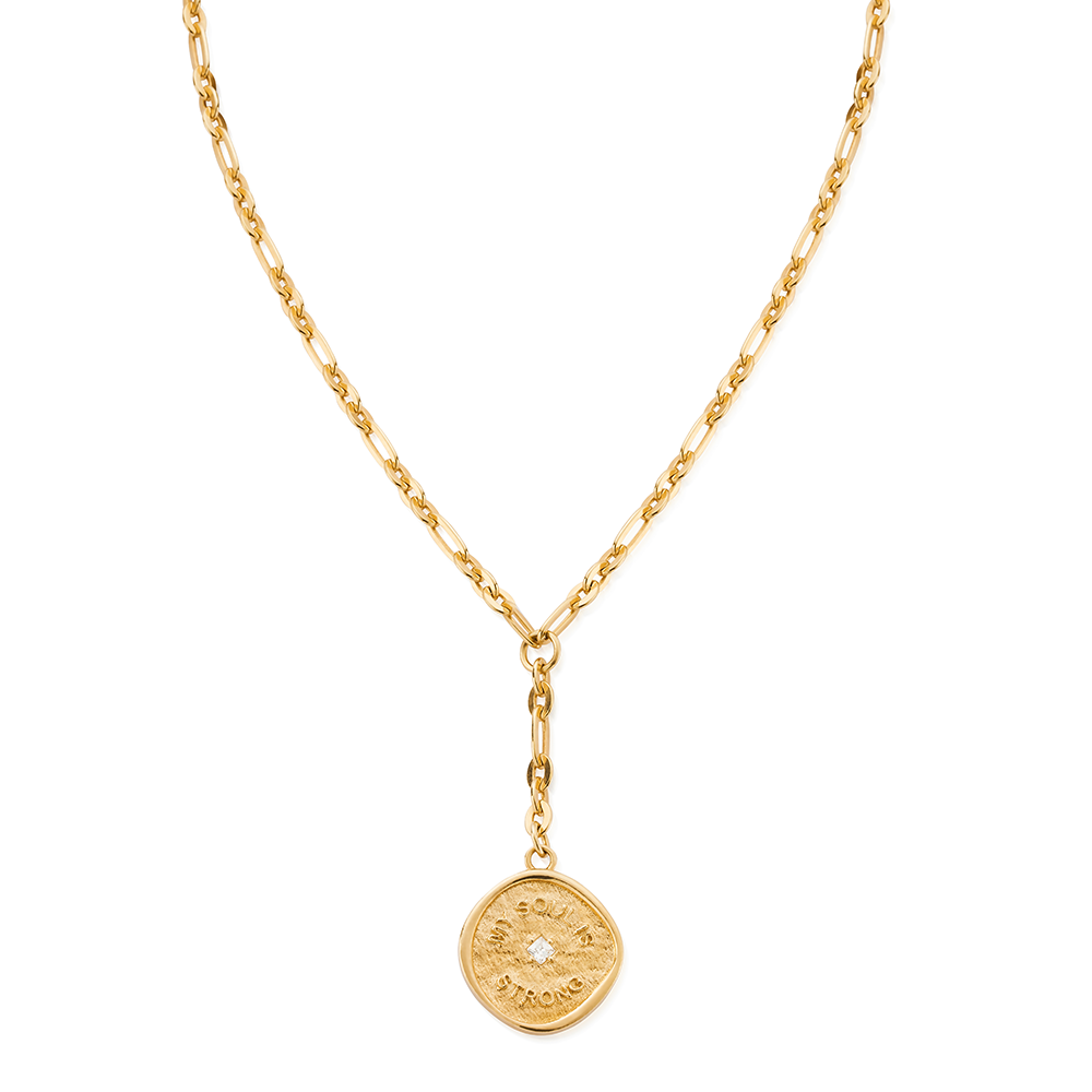 ChloBo | Gold My Soul is Strong Necklace