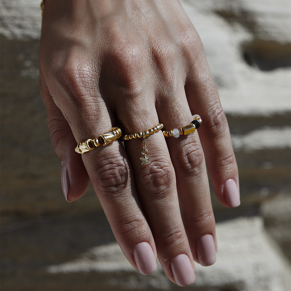 ChloBo | Gold Chunky Twist Ring