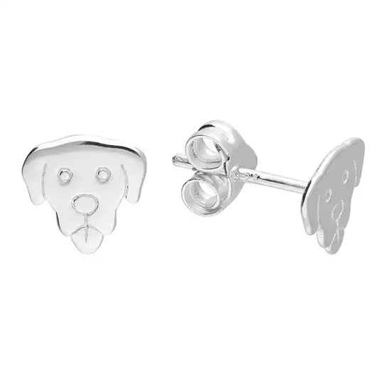 Penmans | Dog Silver Earrings