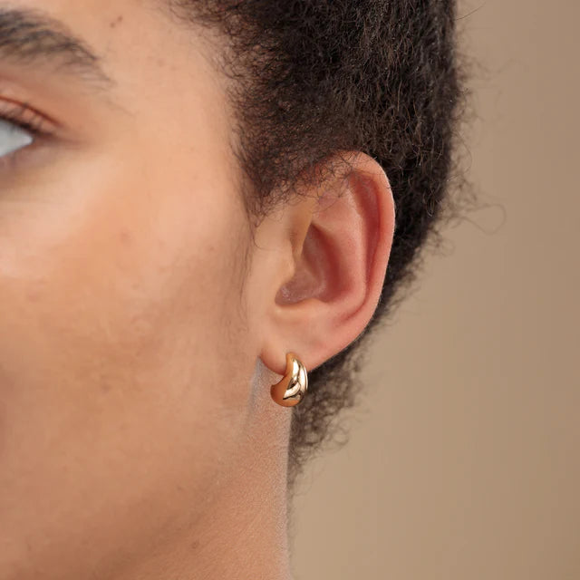 Scream Pretty | Teardrop Gold Plated Earrings