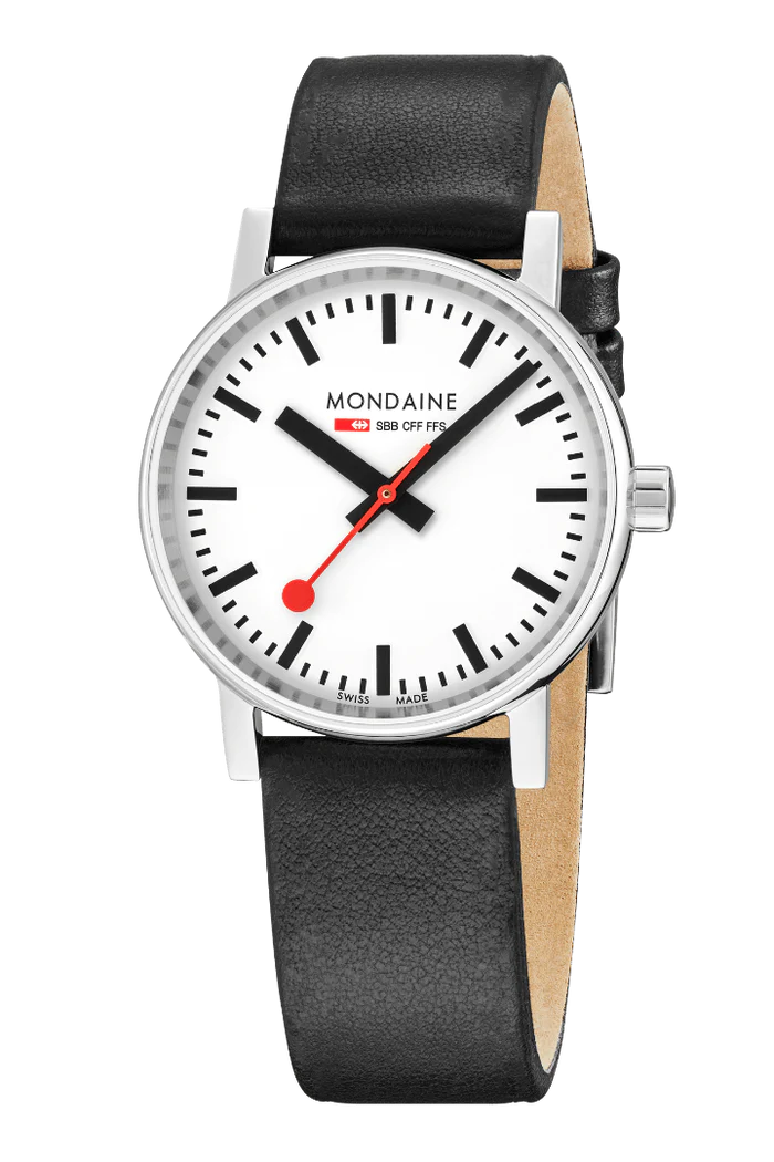 Mondaine Evo2 Vegan Leather Unisex Watch