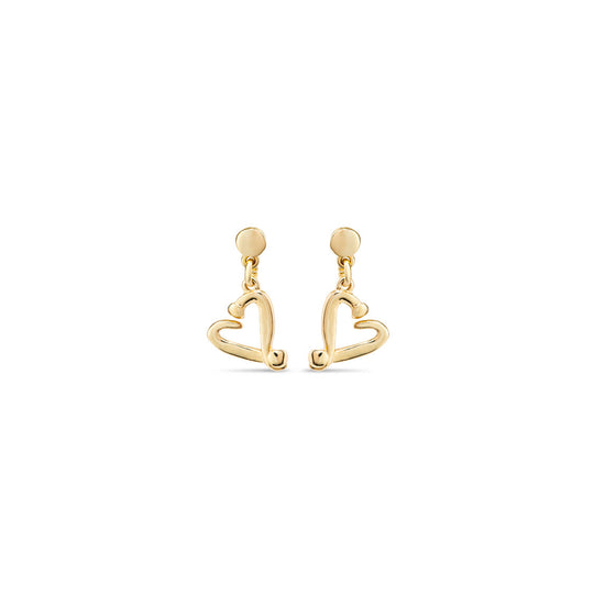 UNO de 50 | One Love Gold Plated Earrings