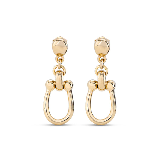 UNO de 50 | Serotonin Gold Plate Earrings