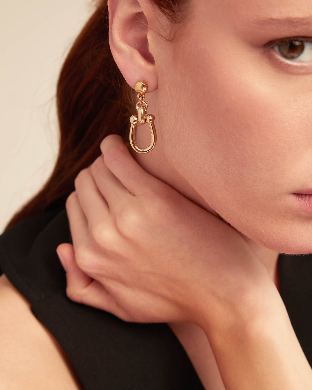 UNO de 50 | Serotonin Gold Plate Earrings