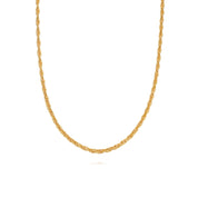 Daisy London | Isla Gold Plated Rope Necklace