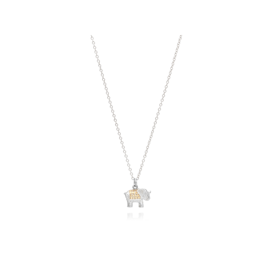 Anna Beck | Small Elephant Charm Necklace