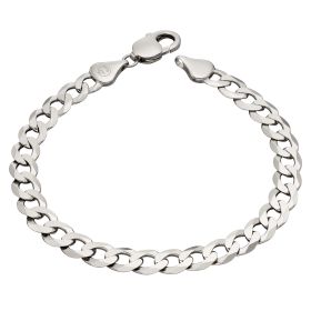 Fred Bennett | Heavyweight Diamond Cut Curb Bracelet