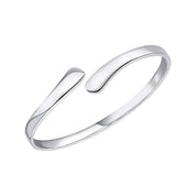 Penmans |  Open Wrap Silver Bangle