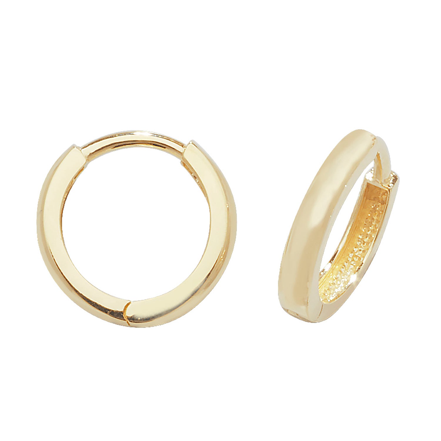 Penmans | Solid 9ct Gold Huggie Hoops