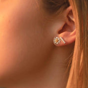 Daisy London |  Vintage Daisy 8mm Stud Earrings