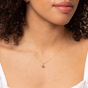 Penmans | 9ct Yellow Gold Starburst Necklace