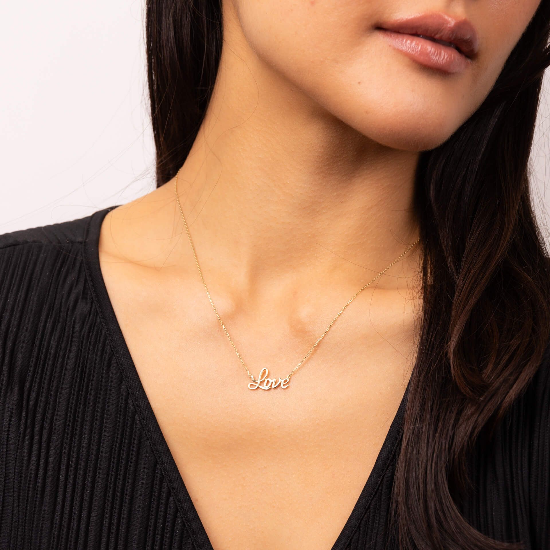 Penmans |  9ct Gold LOVE Necklace