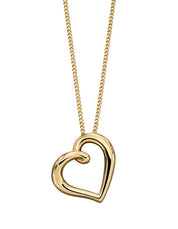 Penmans | 9ct Yellow Gold Open Heart Pendant